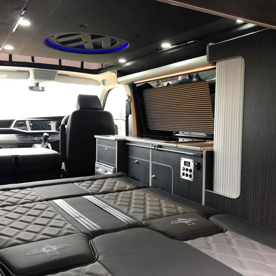 Little Grey, a Volkswagen Transporter T6.1 Highline, DubMotion conversion
